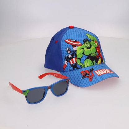 Set de gorra azul y gafas de sol de Los Vengadores Marvel - 4