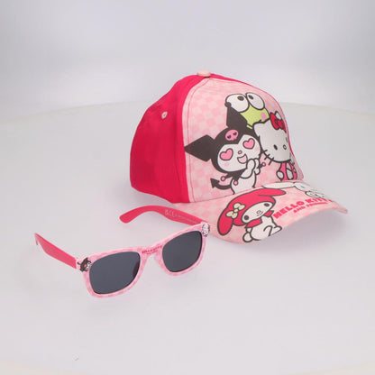 Set rosa de gorra y gafas de sol Hello Kitty and Friends - 4
