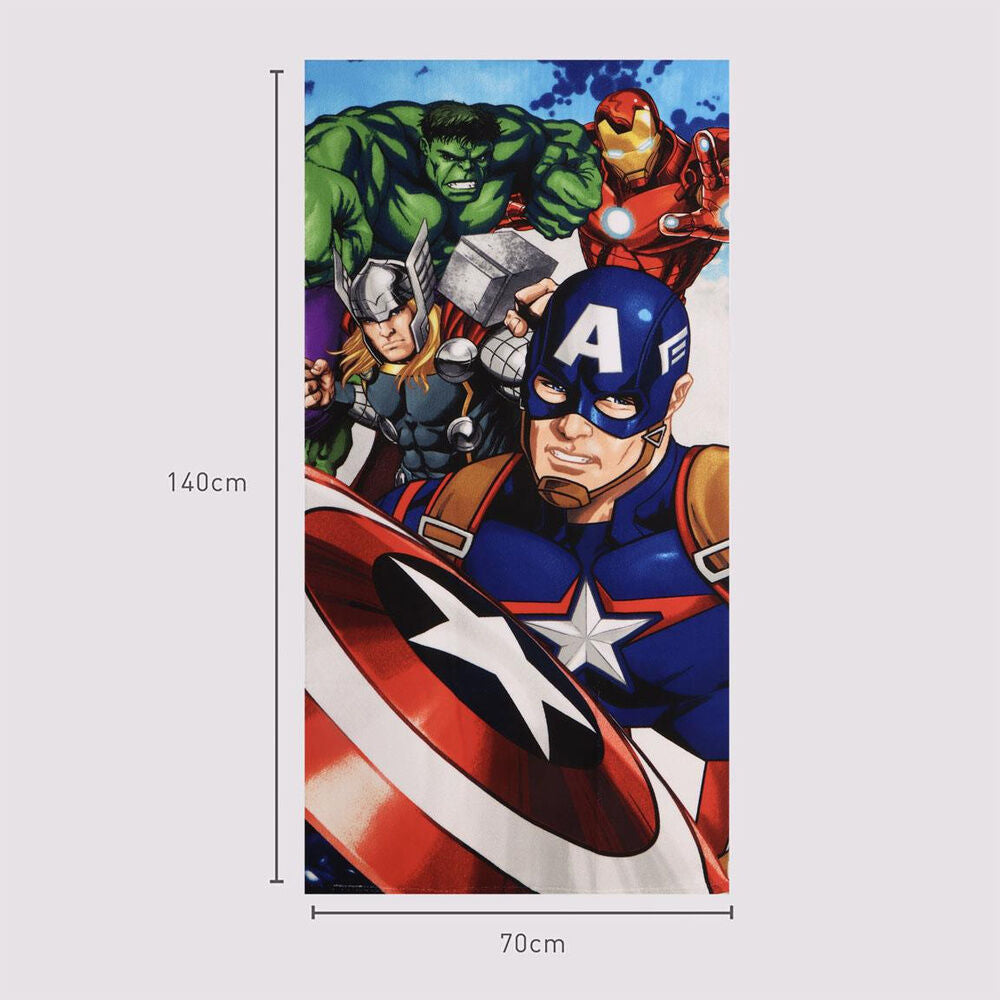 Toalla de microfibra Marvel con Los Vengadores - 3