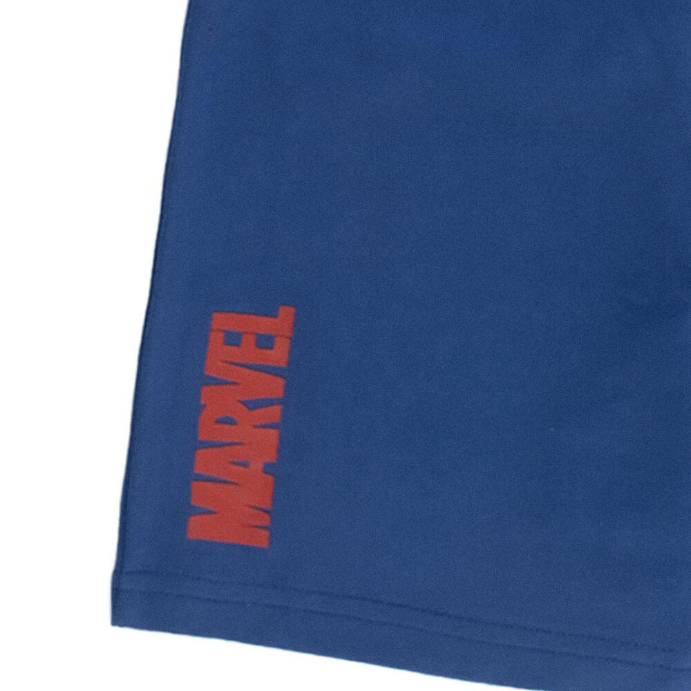 Conjunto infantil Spider-Man Marvel con camiseta roja y pantalón corto azul - 4