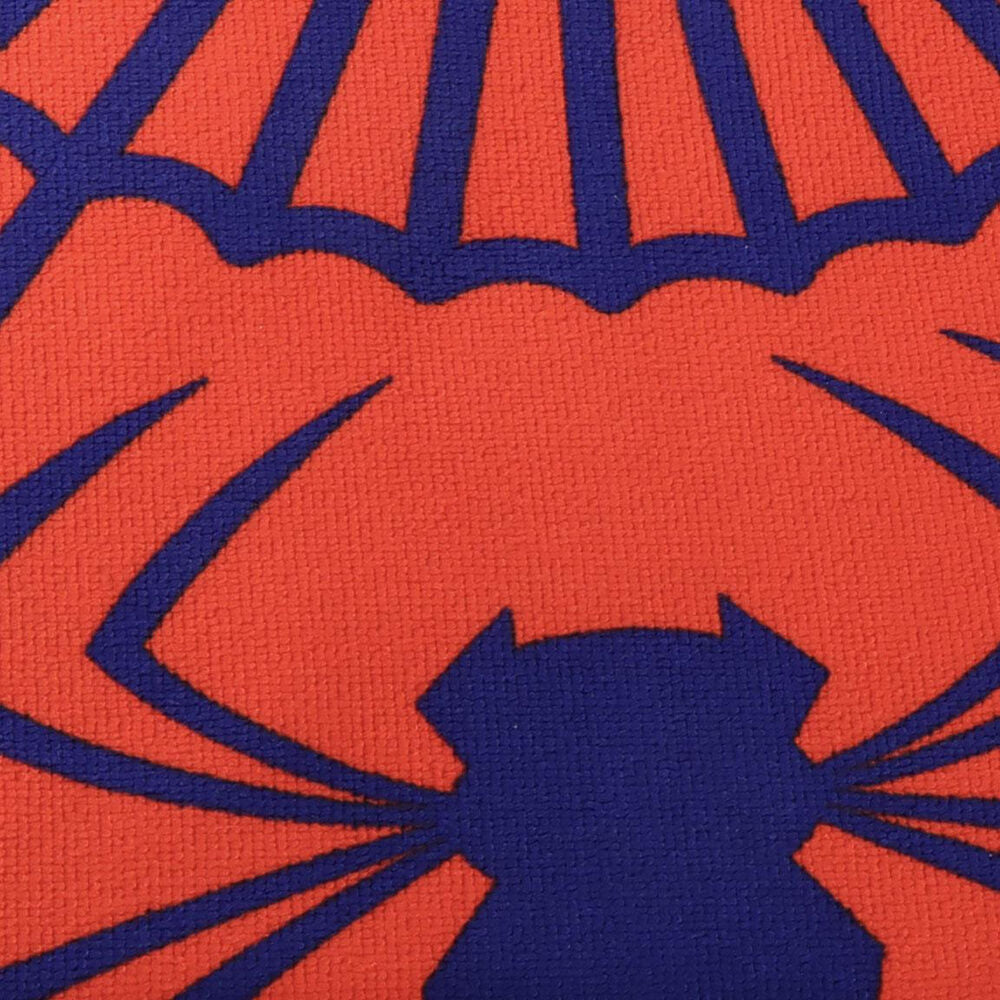 Poncho toalla Spiderman Marvel rojo y azul con capucha - 3