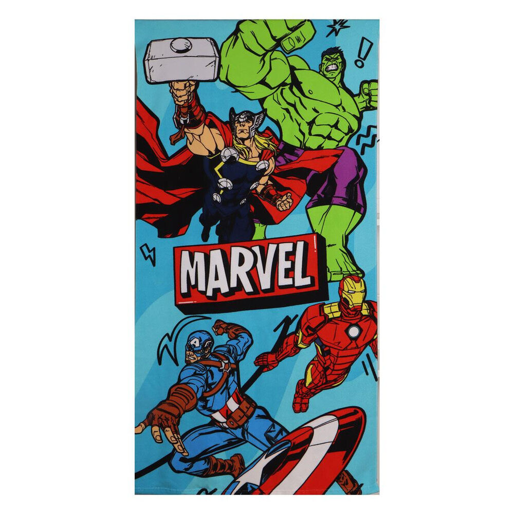 Set Marvel Los Vengadores con toalla, saco y gorra - 4