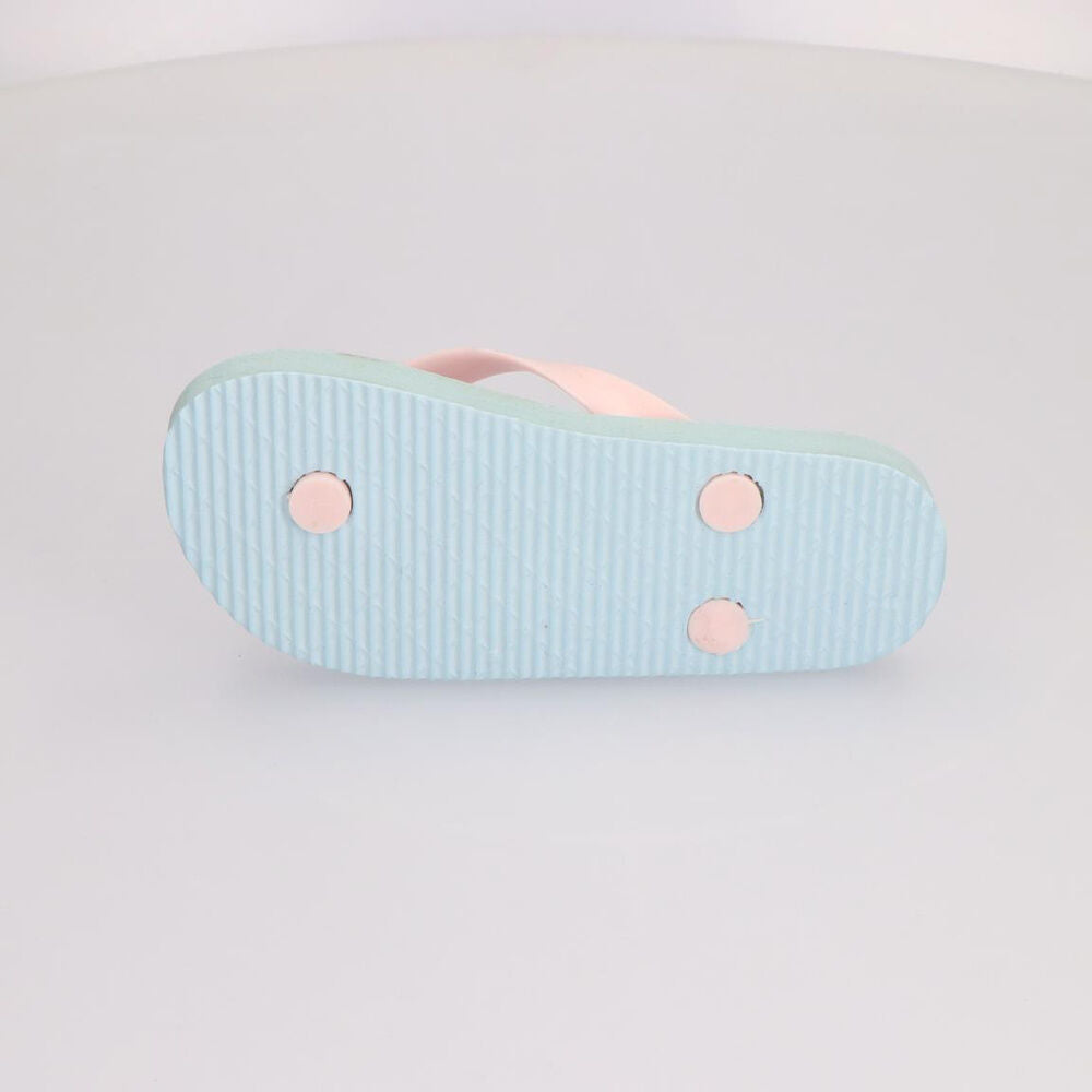 Chanclas infantiles Stitch Disney de EVA en verde agua y rosa - 4