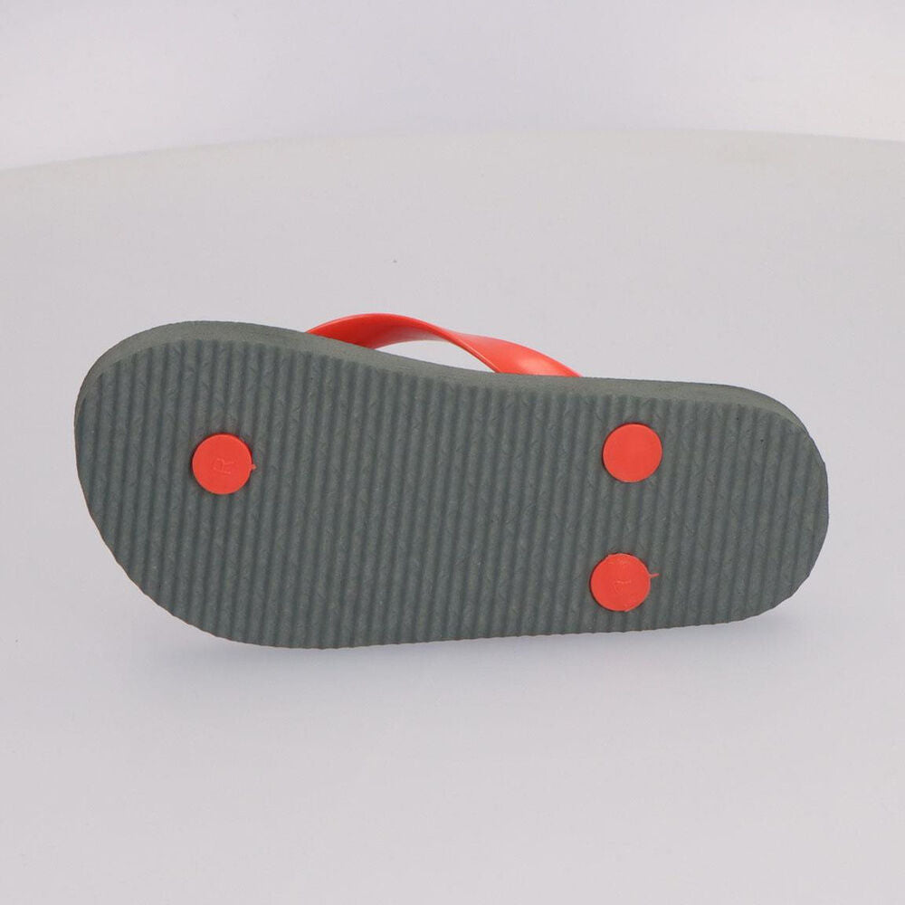 Chanclas Hot Wheels CERDÁ grises con tiras rojas - 5