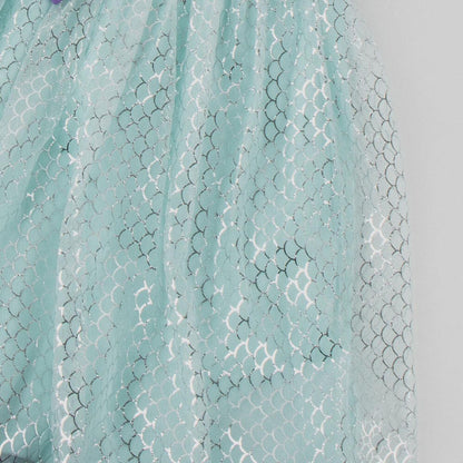 Vestido infantil turquesa de Ariel y La Sirenita Disney - 4