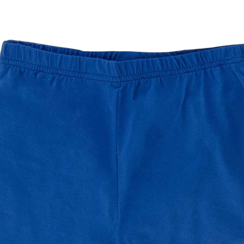 Pijama infantil Sonic blanco y azul de manga corta - 4