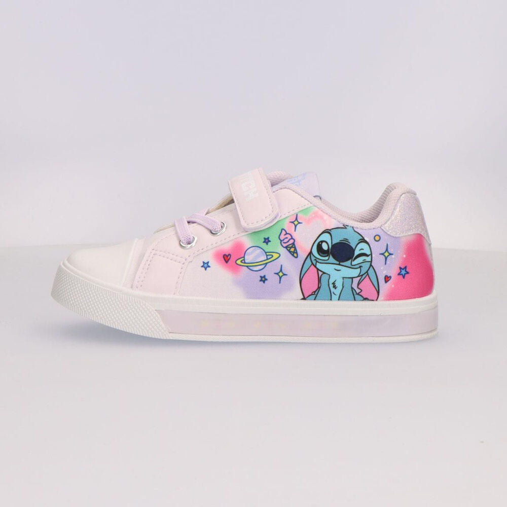 Zapatilla infantil de Stitch Disney con luces en tonos pastel - 4