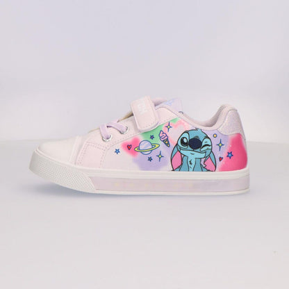 Zapatilla infantil de Stitch Disney con luces en tonos pastel - 4
