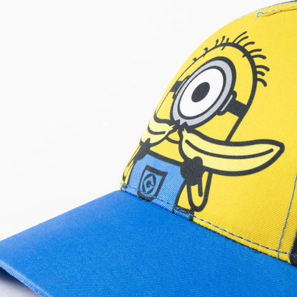 Gorra amarilla y azul de Minions con visera curvada - 5