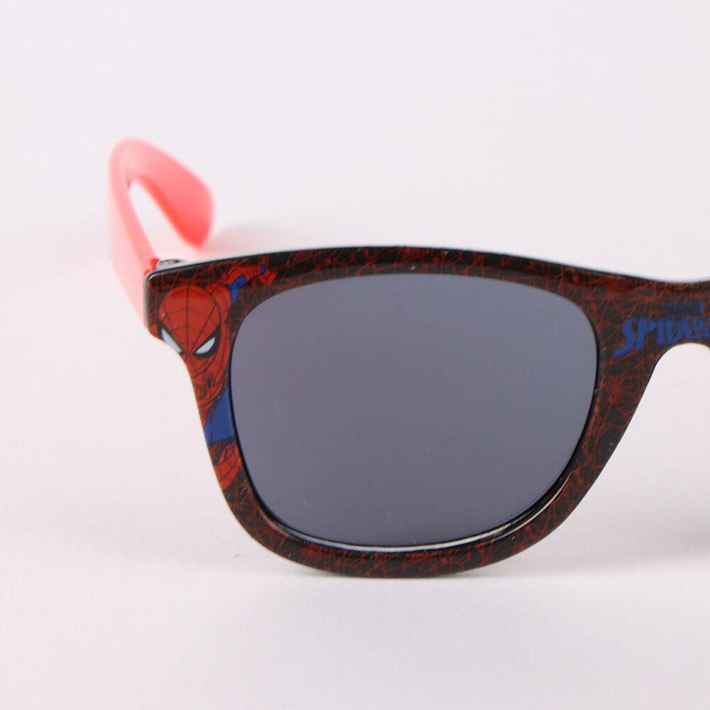 Gafas de sol rojas de Spider-Man Marvel con funda estampada - 6