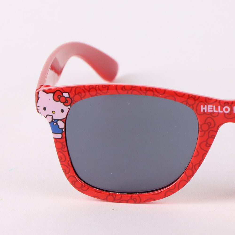 Gafas de sol rojas de Hello Kitty con funda a juego - 6