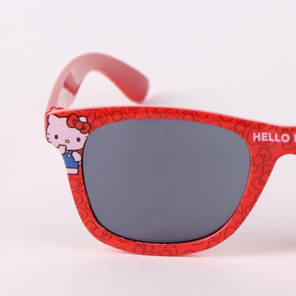 Gafas de sol rojas de Hello Kitty con funda a juego - 6