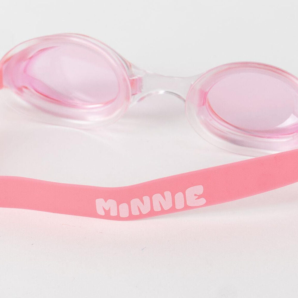 Toalla de Minnie Disney con lazo rosa en una escena de piscina - 4