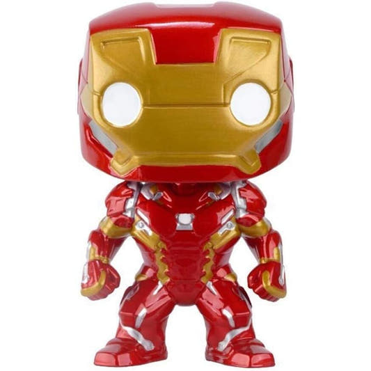 Figura Funko POP! de Iron Man con armadura roja y dorada