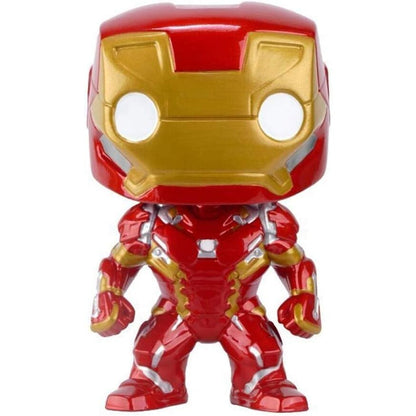 Figura Funko POP! de Iron Man con armadura roja y dorada