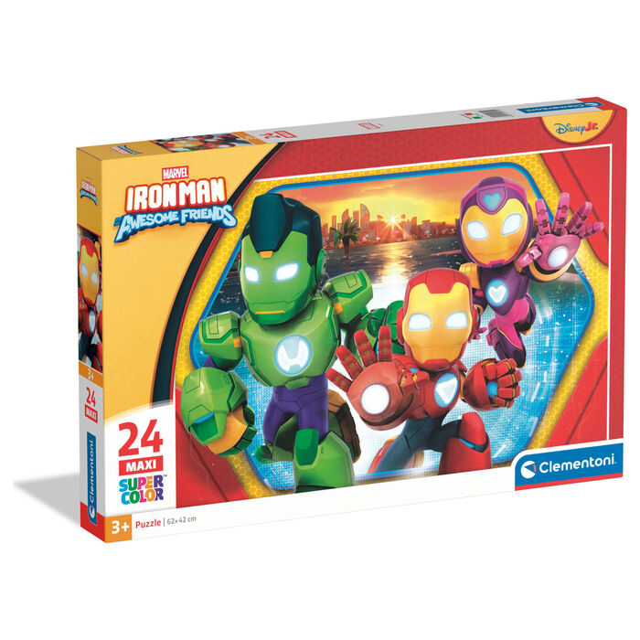 Puzzle Maxi Clementoni de Iron Man y su superequipo Marvel