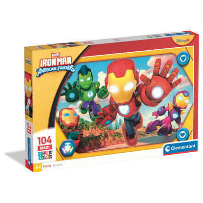 Puzzle Maxi Clementoni de Iron Man y su superequipo Marvel