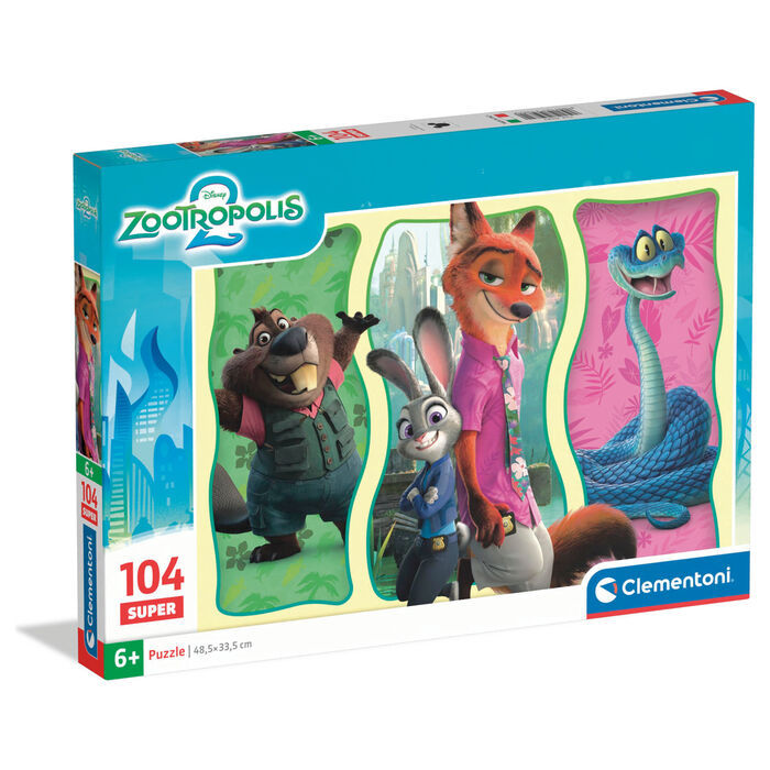 Puzzle Clementoni Disney Zootropolis 2 de 104 piezas