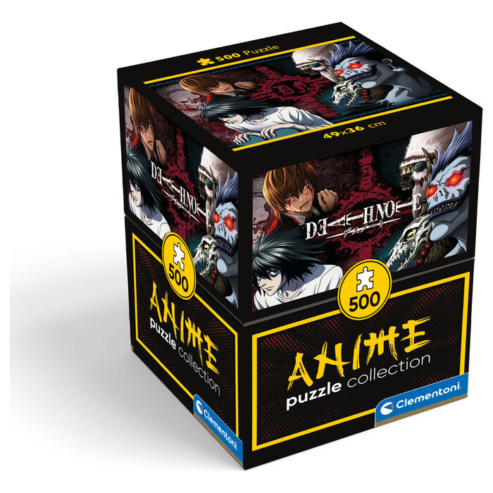Puzzle Clementoni de 500 piezas de Death Note con Light, L y Ryuk