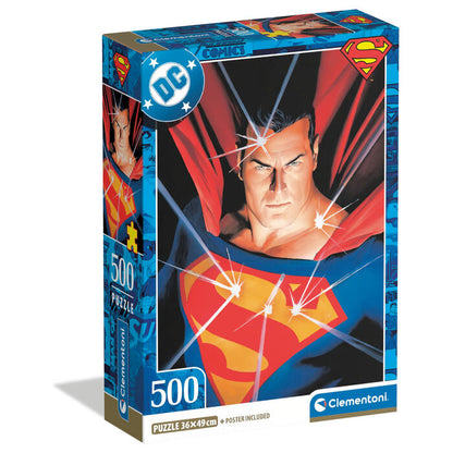 Puzzle Clementoni de Superman DC Comics de 500 piezas