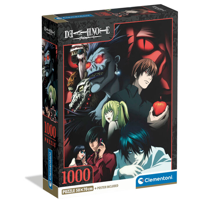 Puzzle Clementoni de Death Note de 1000 piezas