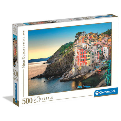 Puzzle Clementoni de 500 piezas con la costa de Riomaggiore