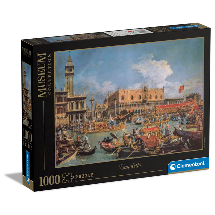 Puzzle Clementoni de 1000 piezas con escena veneciana de Canaletto