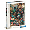 Puzzle Clementoni de 1000 piezas con escena fantástica del País de las Maravillas