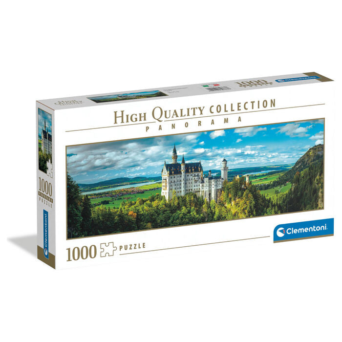 Puzzle panorámico Clementoni del Castillo de Neuschwanstein