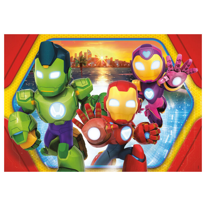 Puzzle Maxi Clementoni de Iron Man y su superequipo Marvel - 2