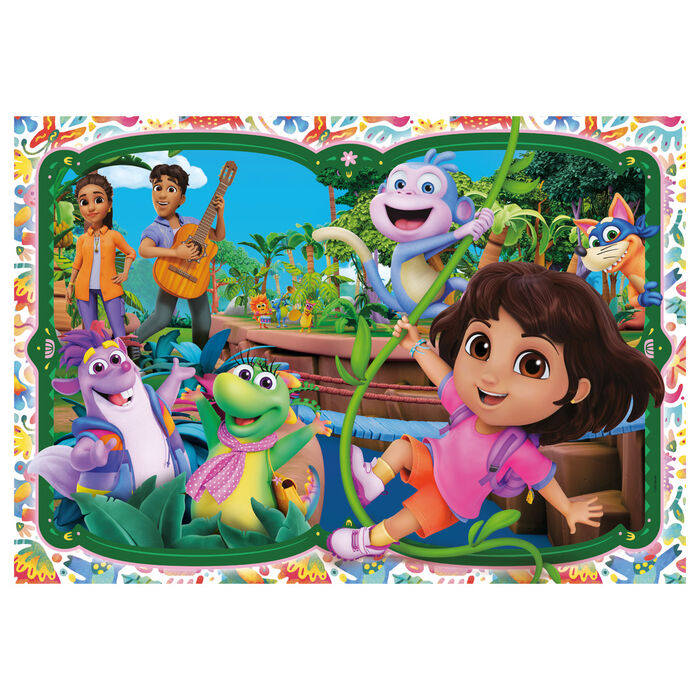 Puzzle Maxi Clementoni de Dora la Exploradora con 104 piezas - 2