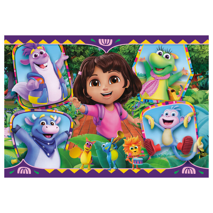 Puzzle Maxi Clementoni de Dora la Exploradora con 104 piezas - 2