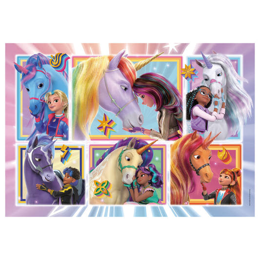 Puzzle Clementoni Academia de Unicornios de 104 piezas - 2