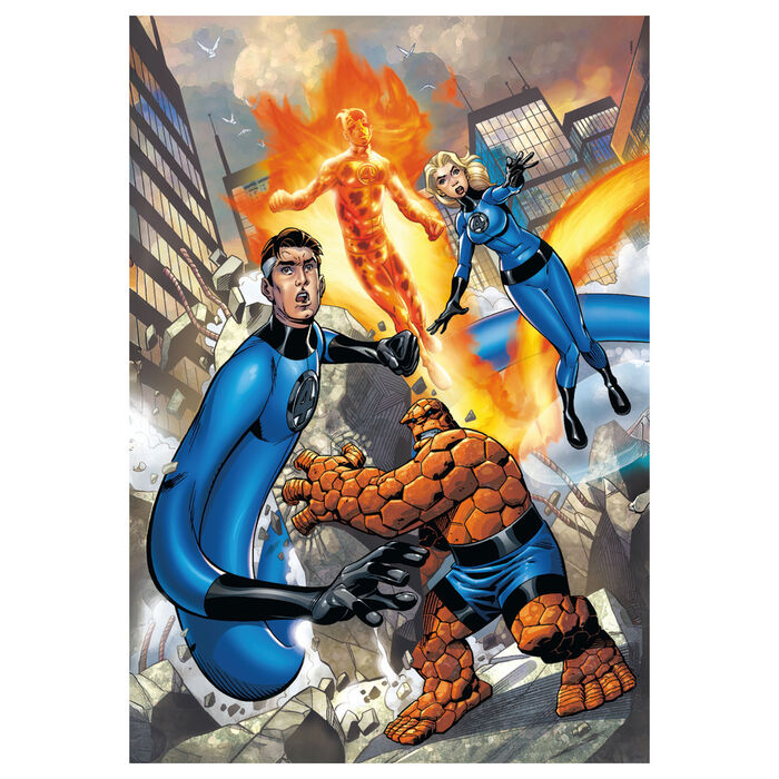 Puzzle Clementoni Marvel de Los 4 Fantásticos con 180 piezas - 2
