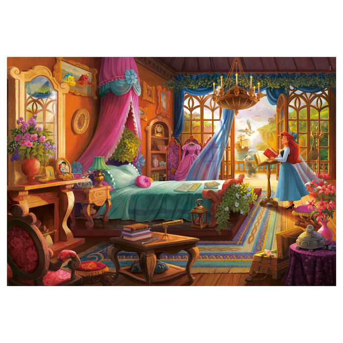 Puzzle Clementoni de Ariel de La Sirenita Disney de 500 piezas - 2