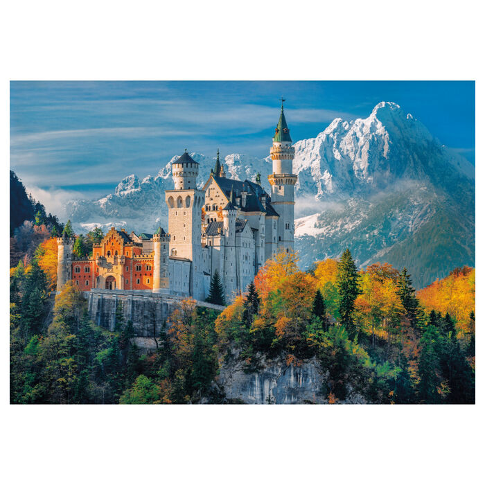 Puzzle Clementoni de 500 piezas del Castillo de Neuschwanstein - 2