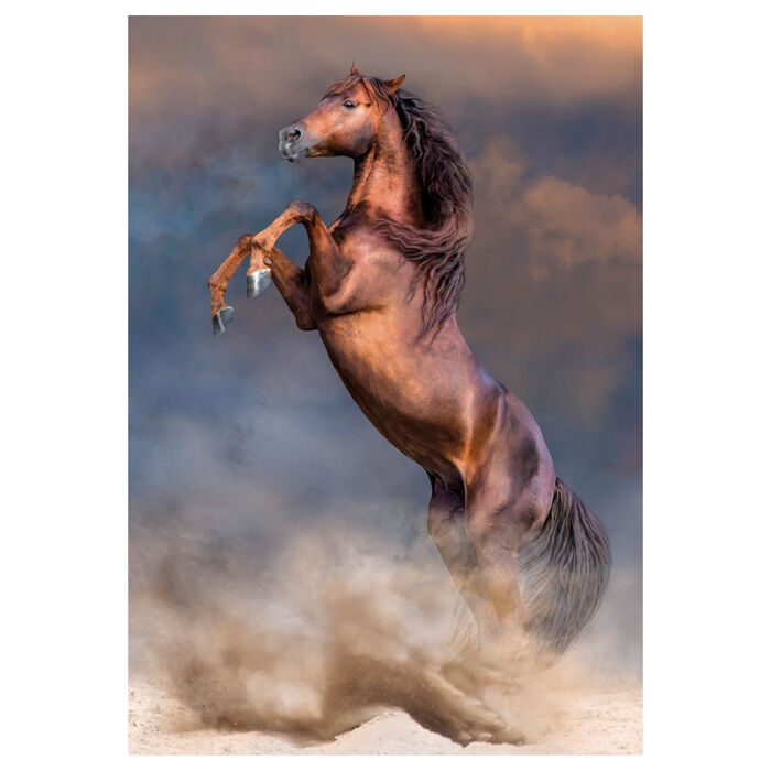 Puzzle Clementoni de 500 piezas con caballo encabritado - 2