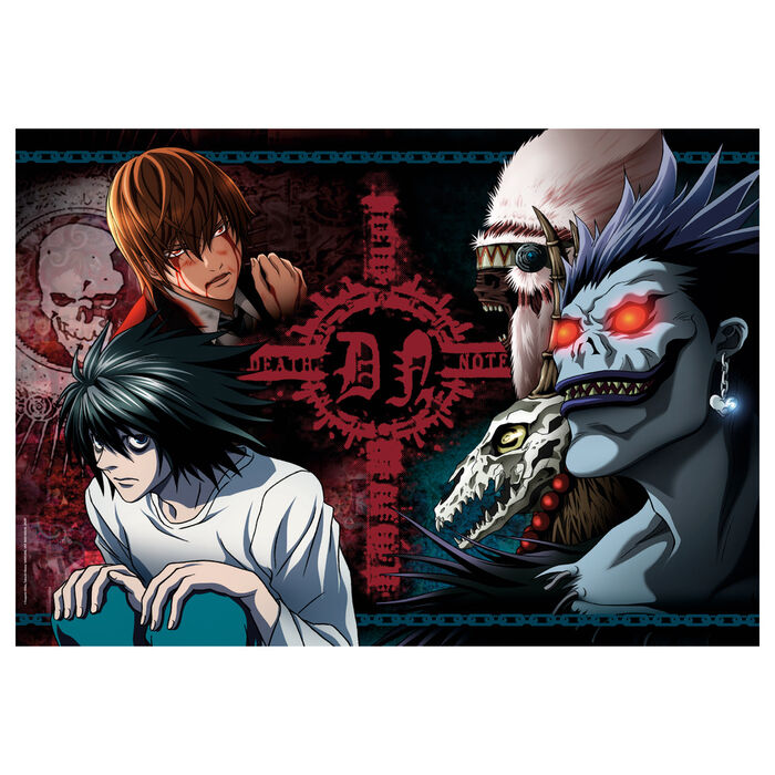 Puzzle Clementoni de 500 piezas de Death Note con Light, L y Ryuk - 3