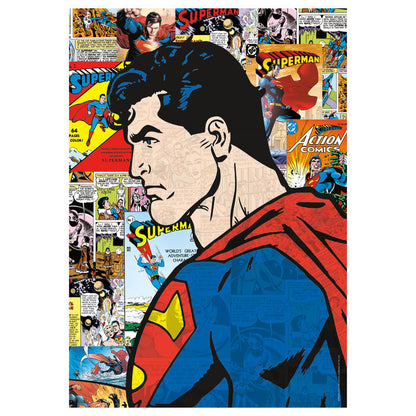Puzzle Clementoni de 1000 piezas con Superman y viñetas de DC Comics - 3