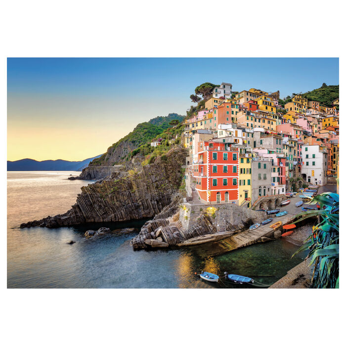 Puzzle Clementoni de 500 piezas con la costa de Riomaggiore - 2