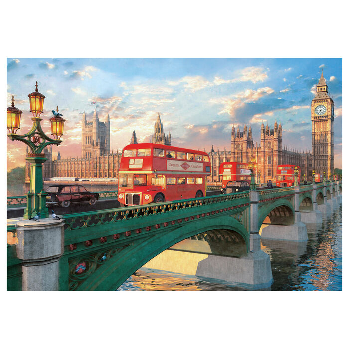 Puzzle Clementoni de 500 piezas con el Puente de Westminster en Londres - 2
