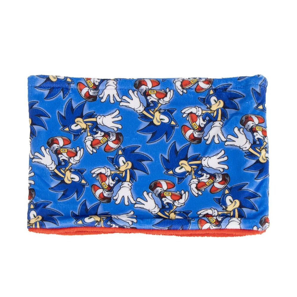 Braga de cuello azul de Sonic The Hedgehog, talla S