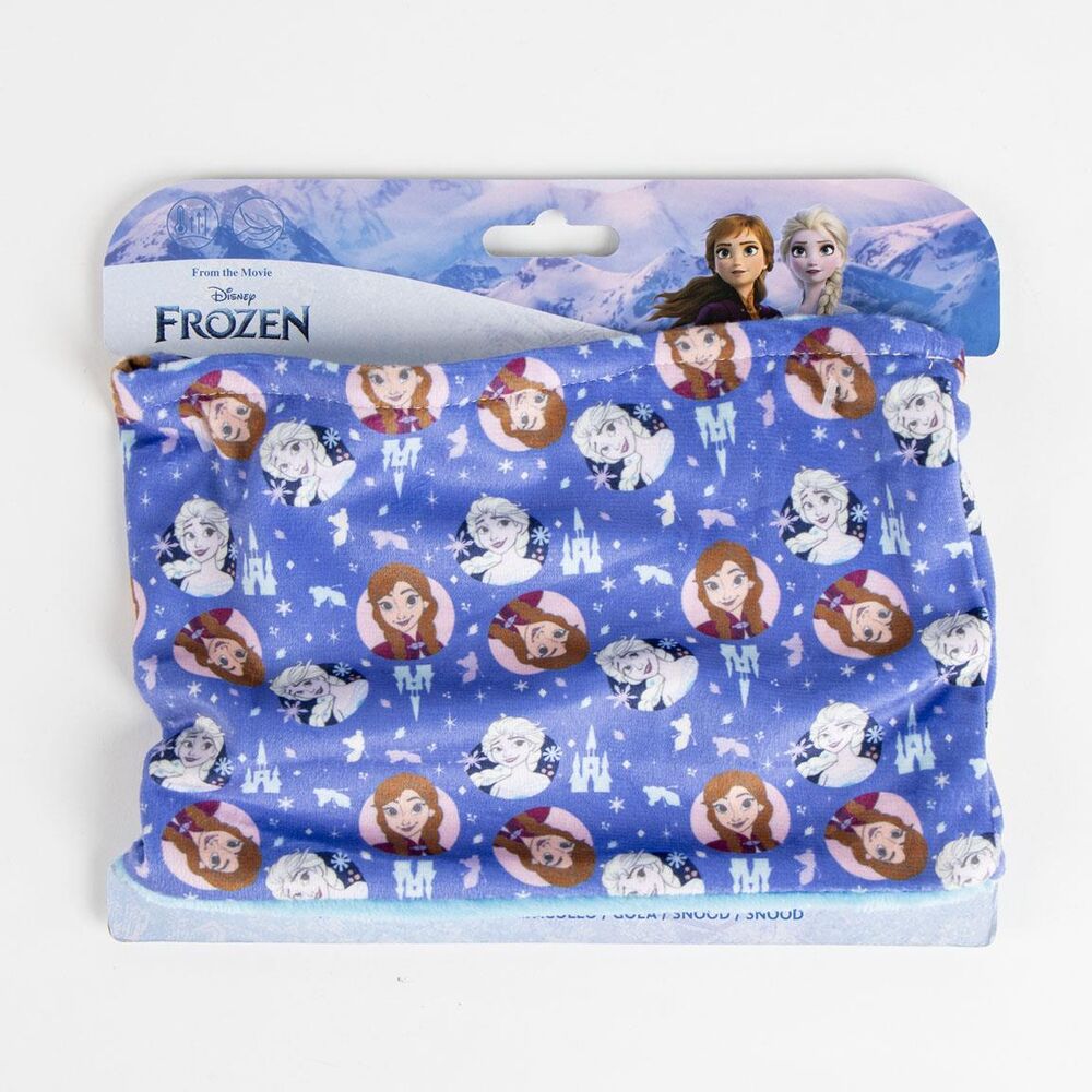 Braga de cuello azul de Frozen Disney con Elsa y Anna - 2