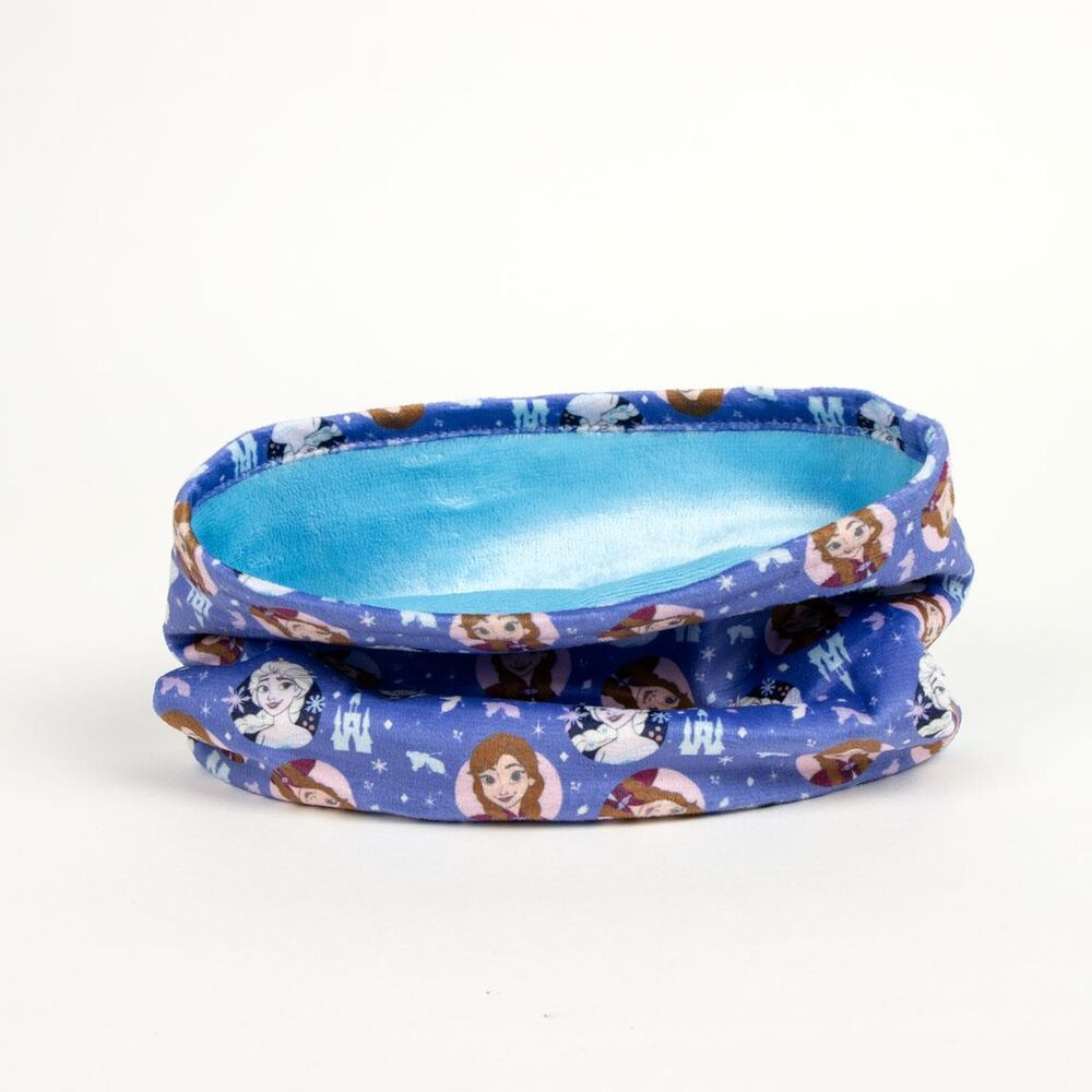 Braga de cuello azul de Frozen Disney con Elsa y Anna - 3