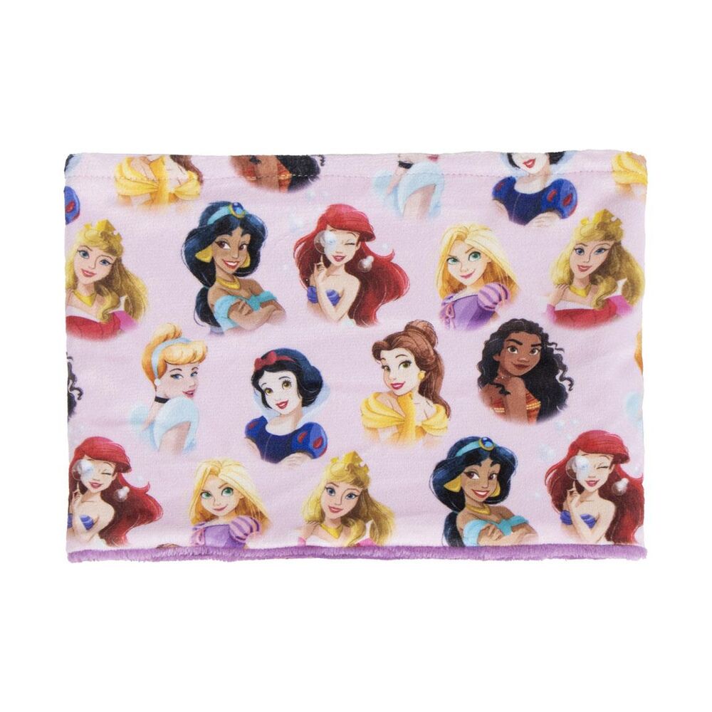 Braga de cuello lila con estampado de Princesas Disney