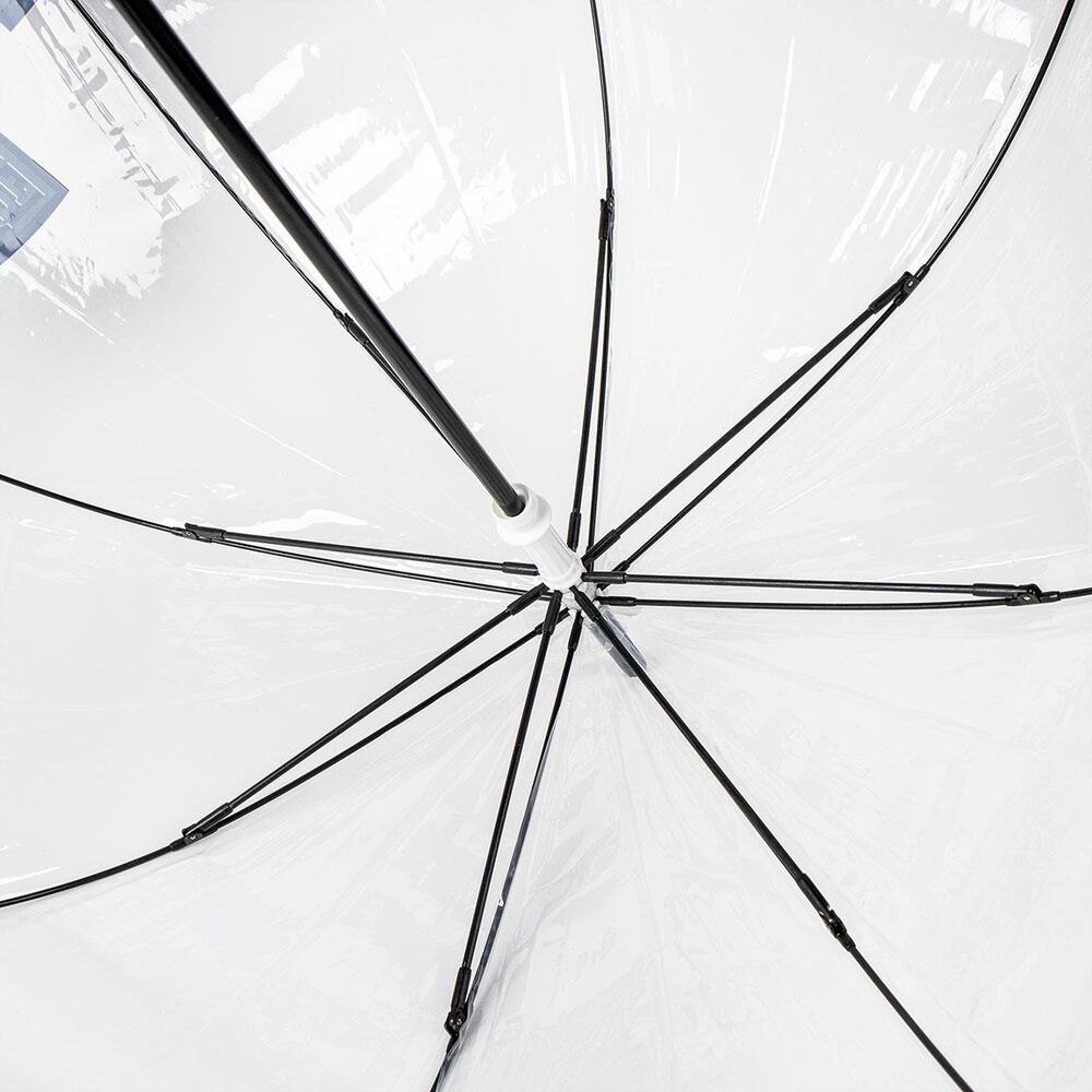 Paraguas transparente Wednesday de 60 cm con estampado negro - 4