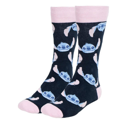 Set de tres pares de calcetines Disney Stitch con estuche decorado - 5