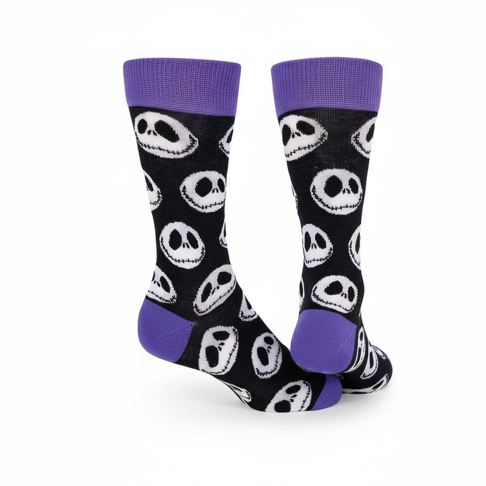 Calcetines Disney de Pesadilla Antes de Navidad con rostros de Jack Skellington - 2