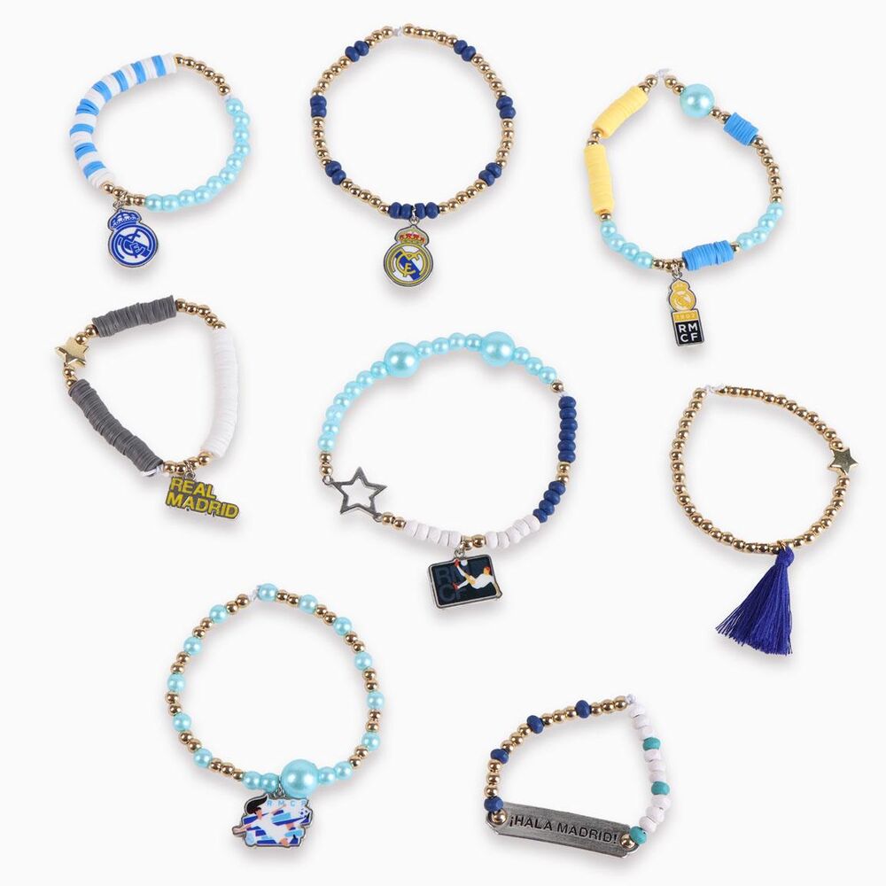 Set DIY Real Madrid para crear pulseras con cuentas y abalorios - 4