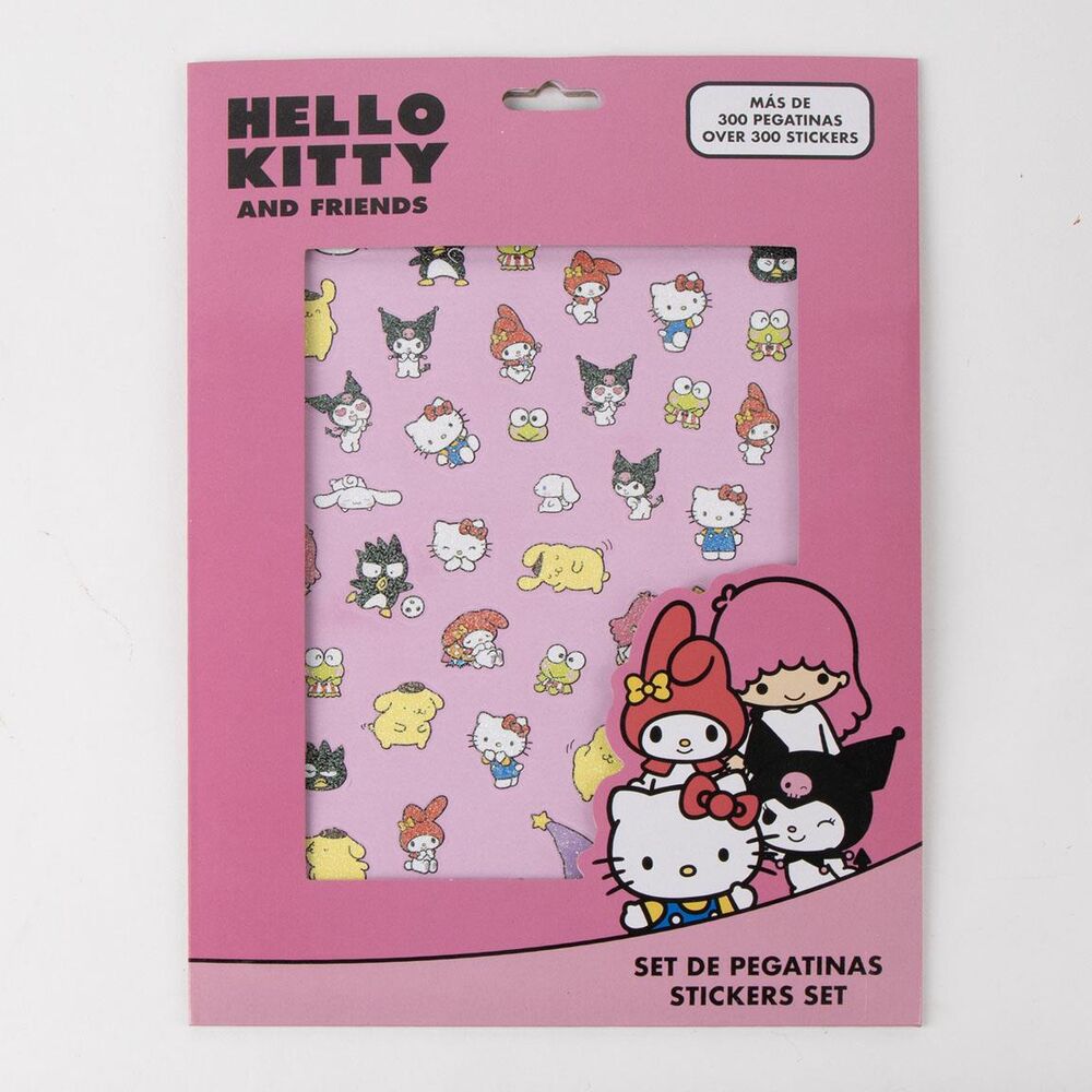 Set de más de 300 pegatinas de Hello Kitty y sus amigos - 2